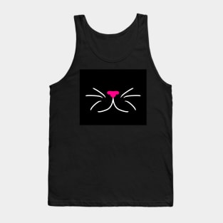 Cat Face Tank Top